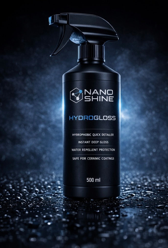 HYDROGLOSS – Su İtici Hızlı Cila | Anında Parlaklık & Derin Işıltı (500ml)