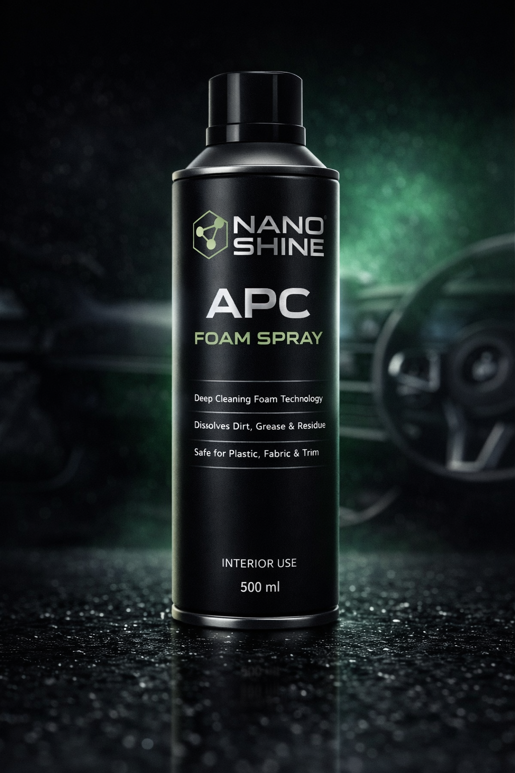 APC Foam Spray – Çok Amaçlı İç Mekan Temizleyici Köpük (500ml)
