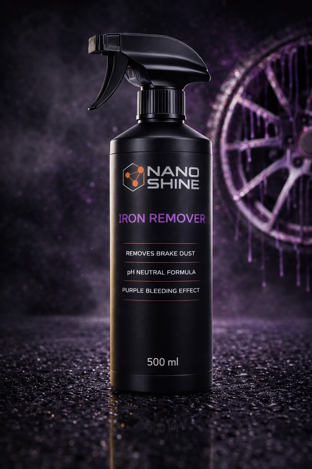 IRON REMOVER – pH Nötr Demir Partikülü Çözücü & Fren Tozu Temizleyici (500ml)
